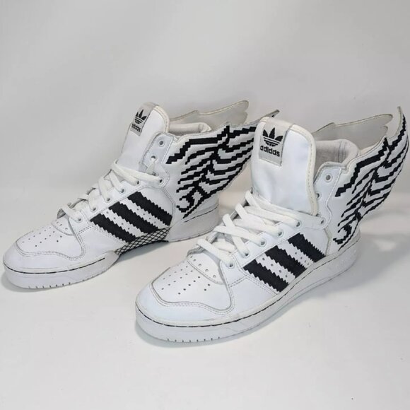 VERY RARE US SZ 13! adidas x Jeremy Scott Pixel Wings 2.0 (G95769) - Picture 1 of 11